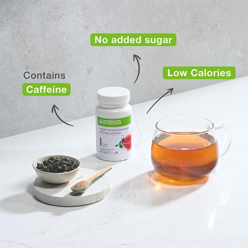 Instant Herbal Beverage with Tea Extracts - RASPBERRY - Coach Andrea