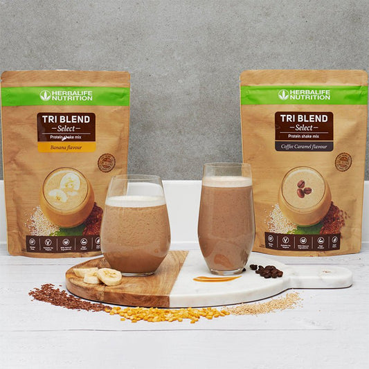 Tri Blend Select - Banana 600g: Premium Vegan Protein Shake - Coach Andrea