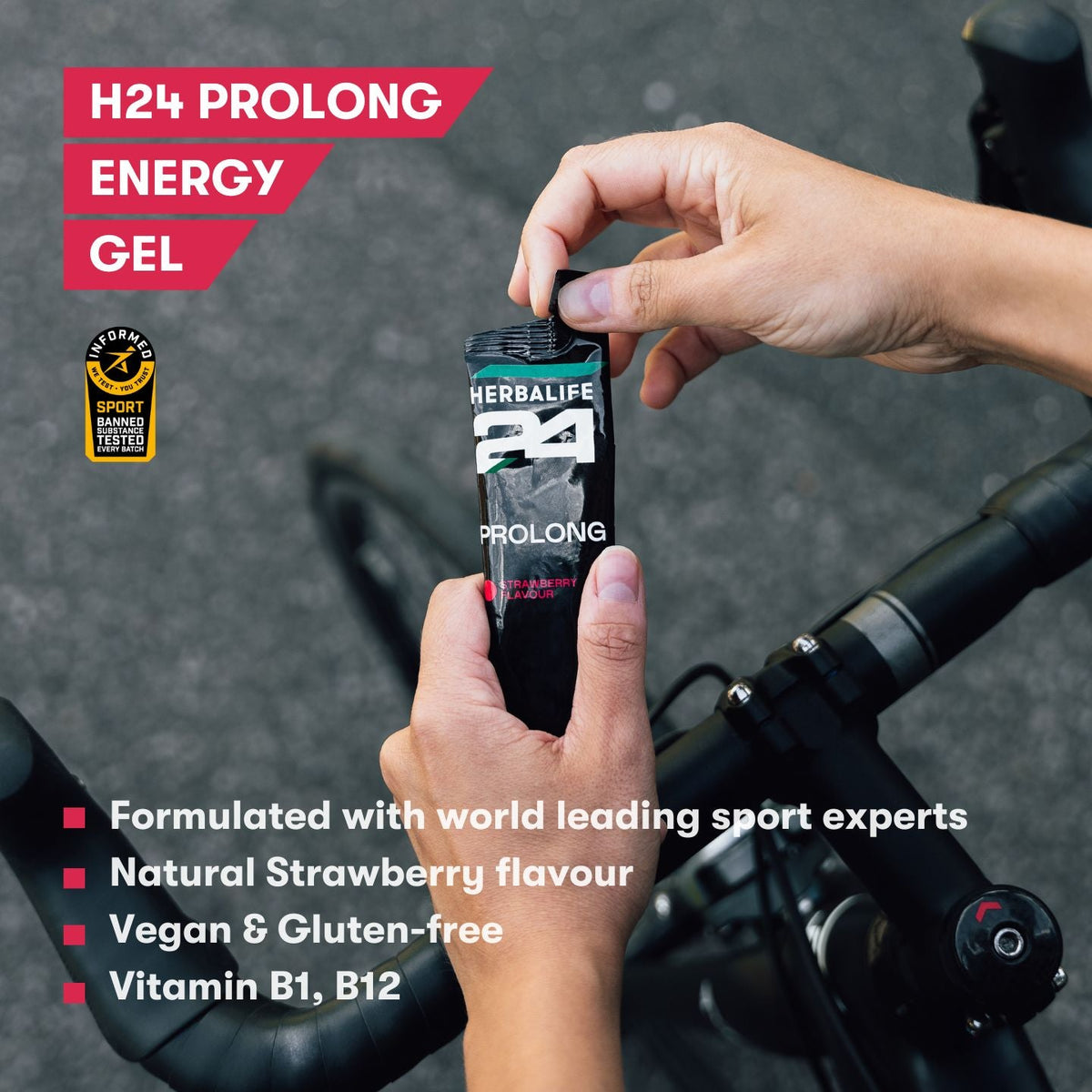 Herbalife24® Prolong Strawberry 10 sachets - NutriFit UK